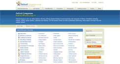 Desktop Screenshot of oxfordcompany.co.uk